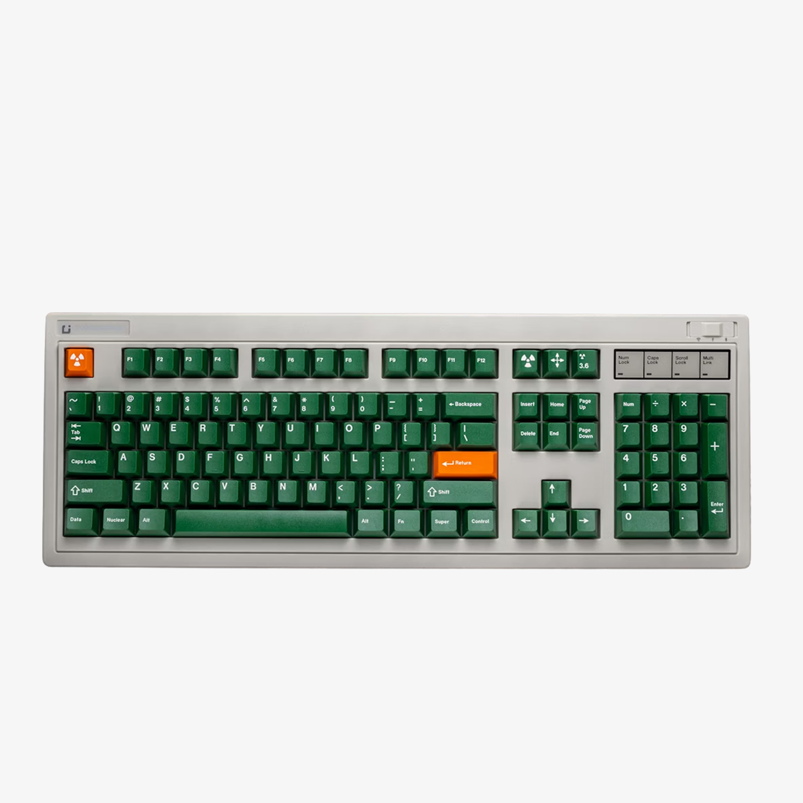 Retro Forest Mechanical Keyboard