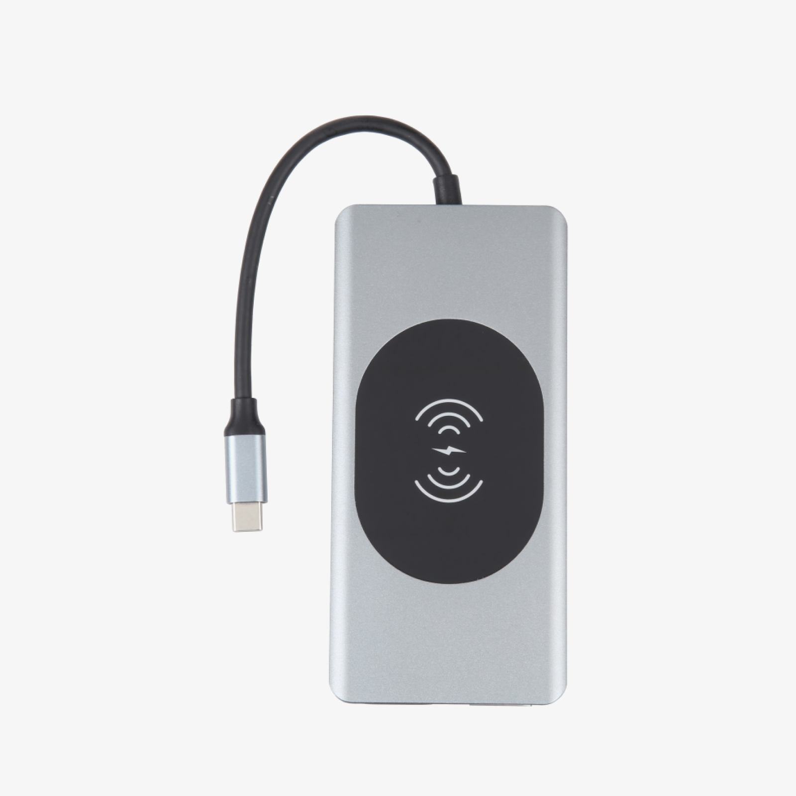 USB-C Docking Station with Wireless Charging Pad