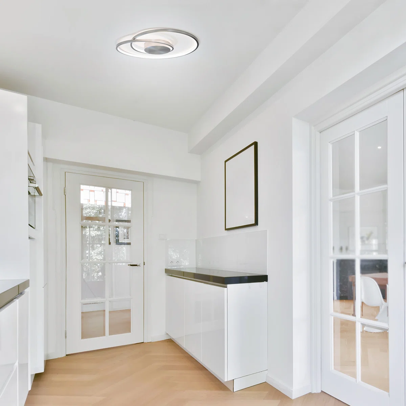 OrbitGlow Modern LED Ceiling Light