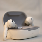 TWS Bluetooth Earbuds - White with Grey Case