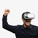 StreamPlay VR Goggles with Bluetooth Controller