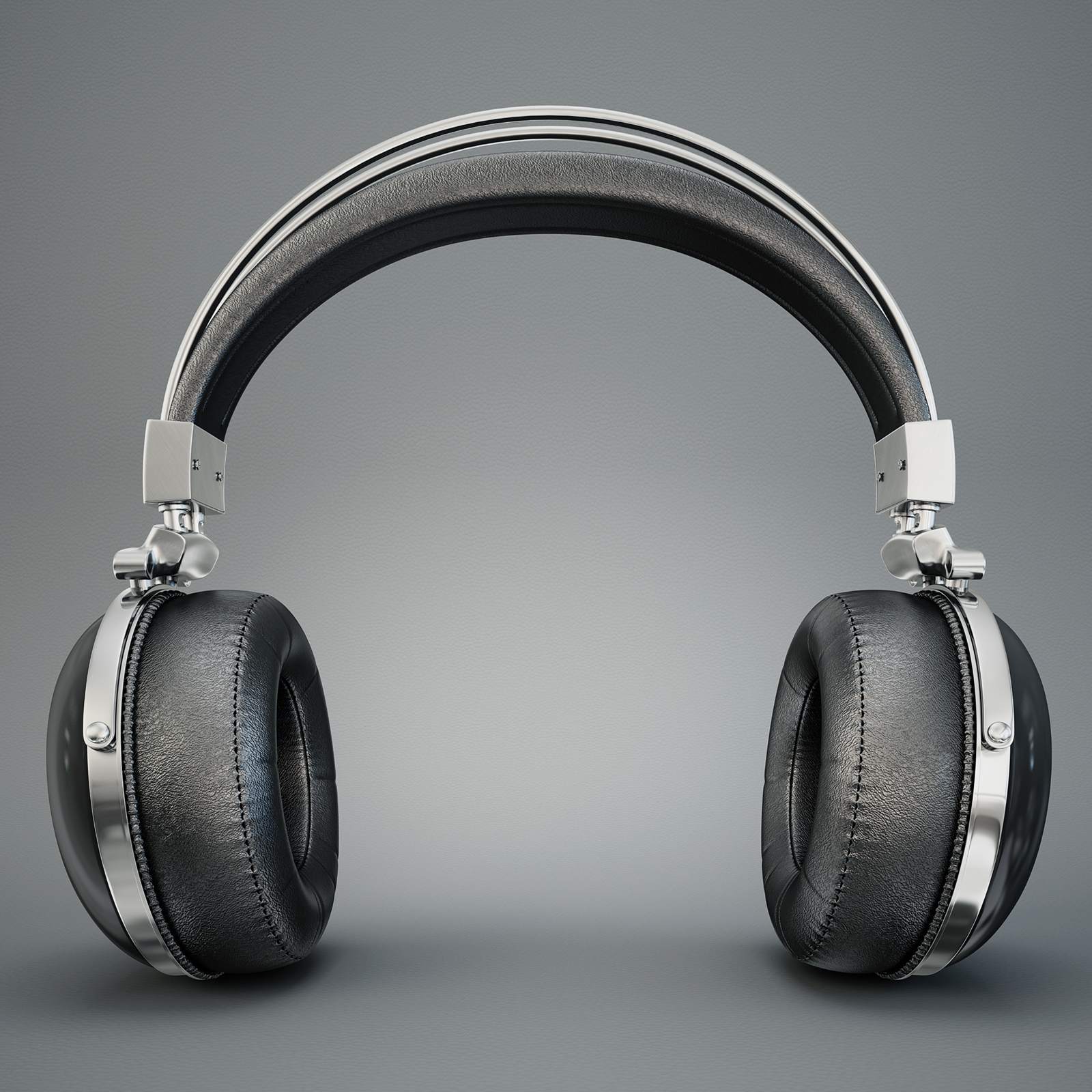 Vintage Leather Bluetooth Headphones – Noir Edition