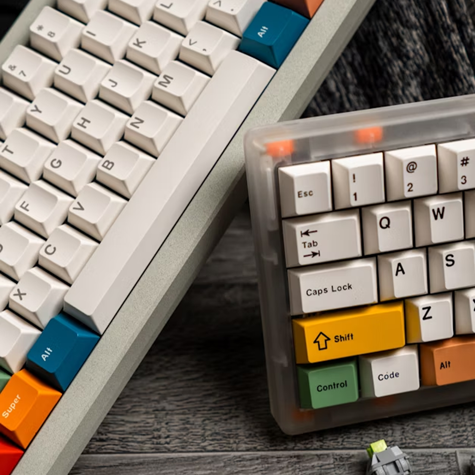 Retro Forest Mechanical Keyboard