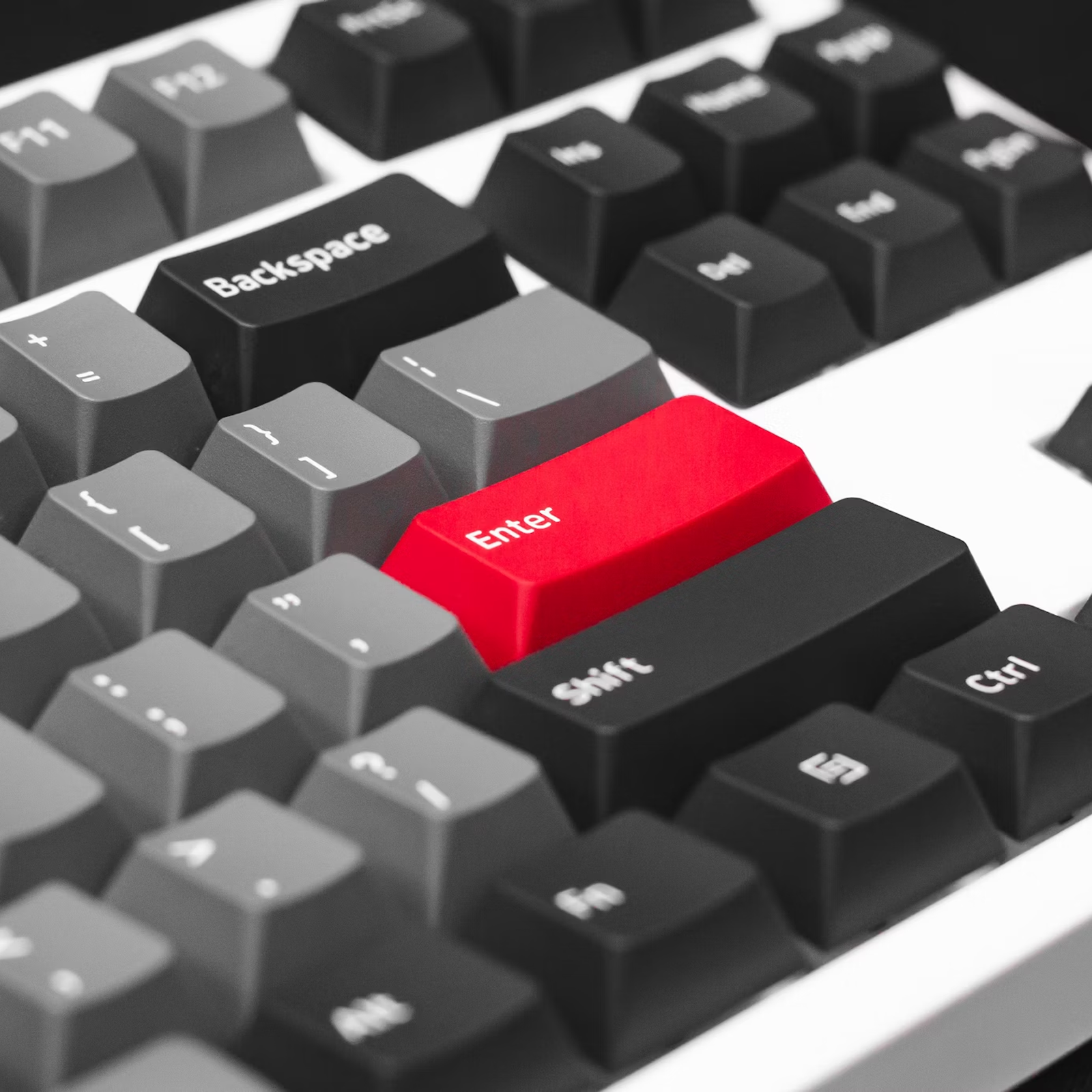 Carbon Red Mechanical Keyboard