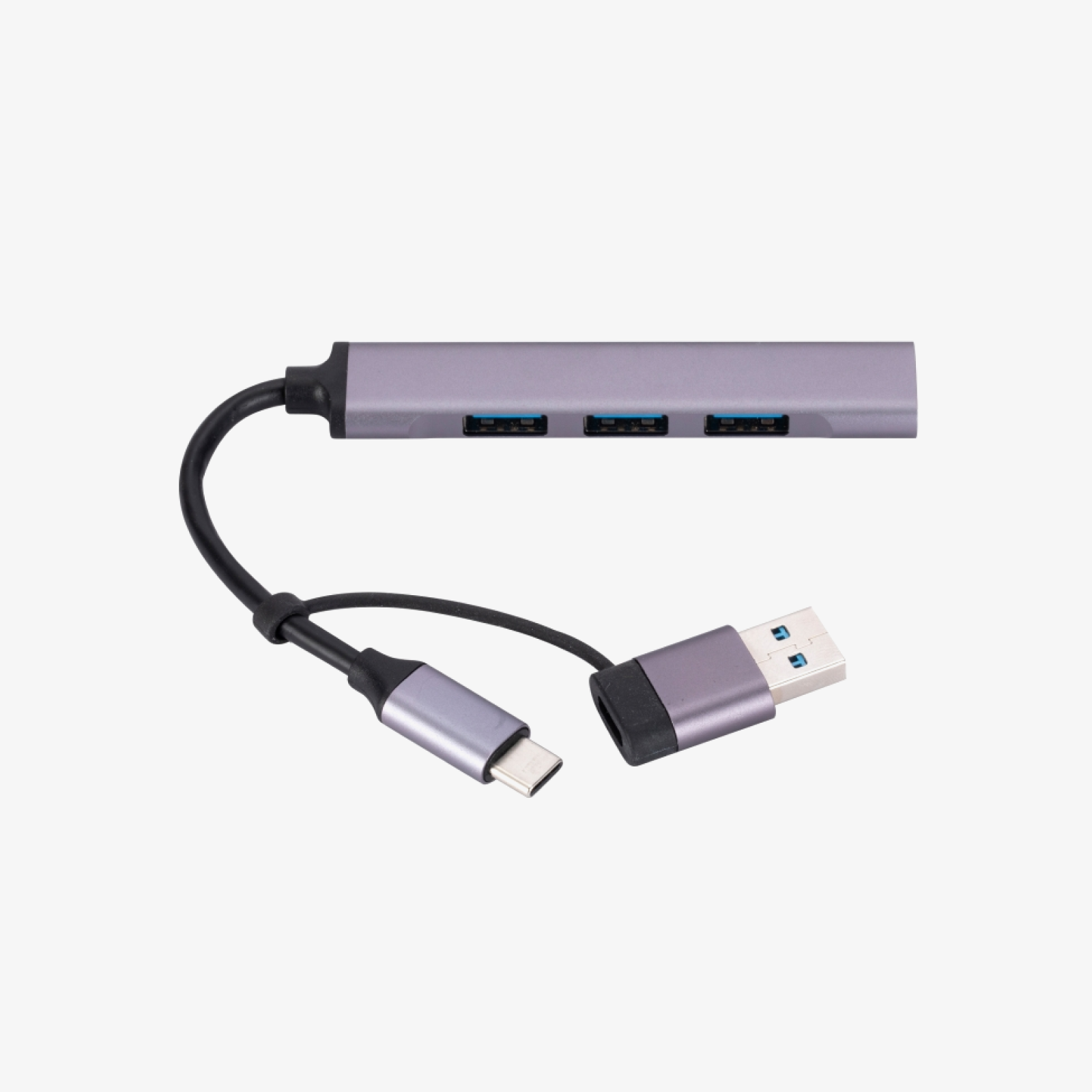 Slim USB-A 3-Port Hub