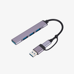 Slim USB-A 3-Port Hub