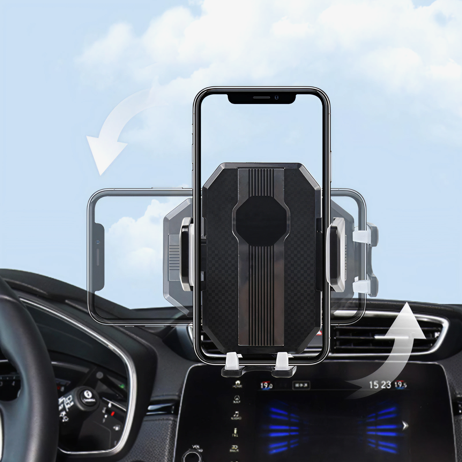 Car Universal Windshield Suction Cup Desk Mount