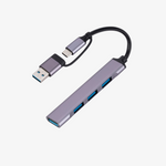 Slim USB-A 3-Port Hub