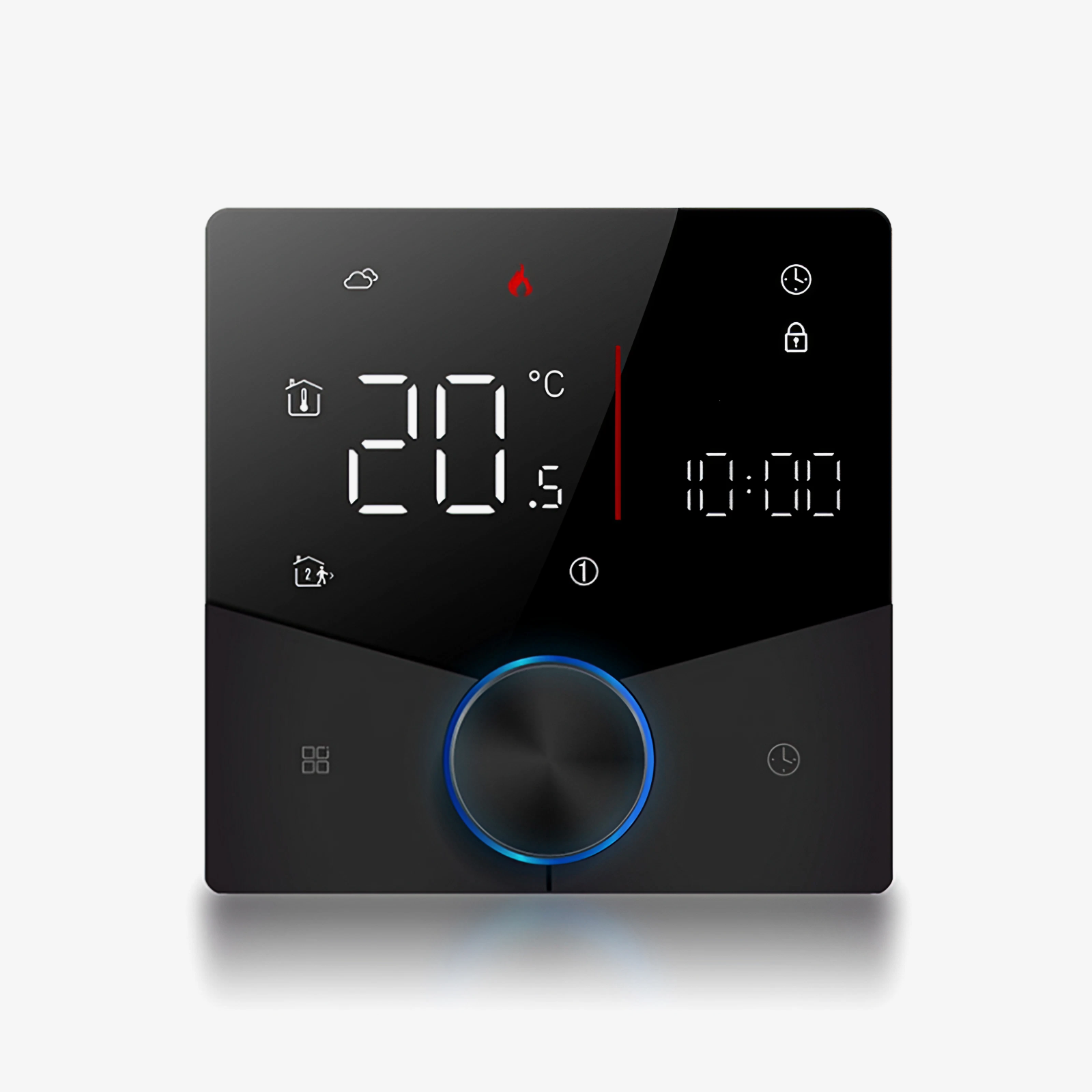 KnobSense Pro Smart Thermostat — Rotary Control