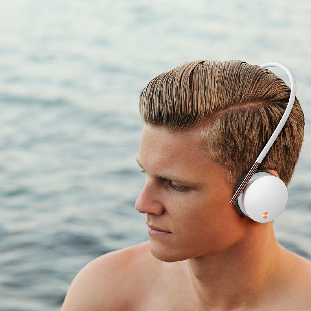 ArcTone AirFlow Wireless Headphones – White Edition