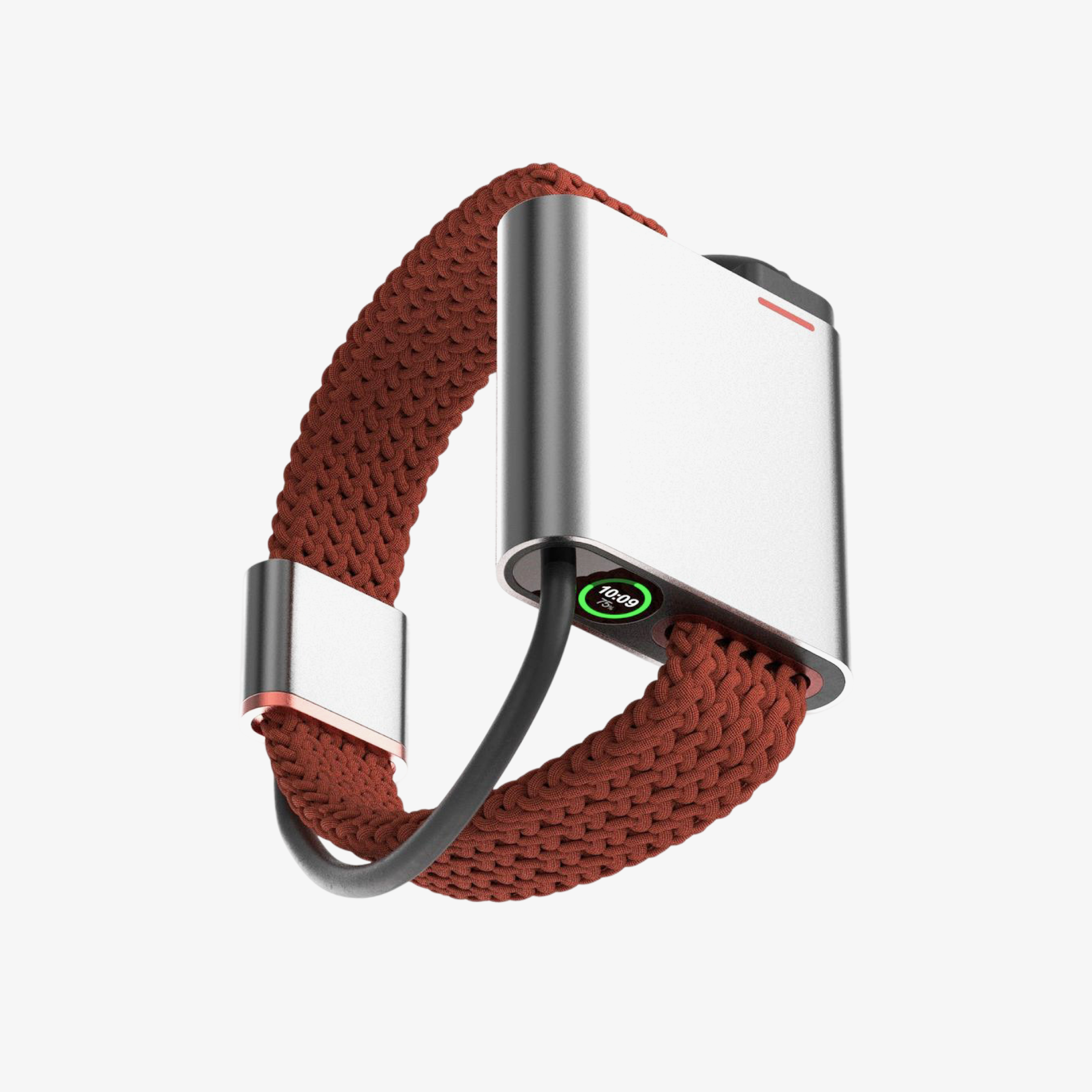 WristCharge Mobile Power Band – Sand Leather Edition