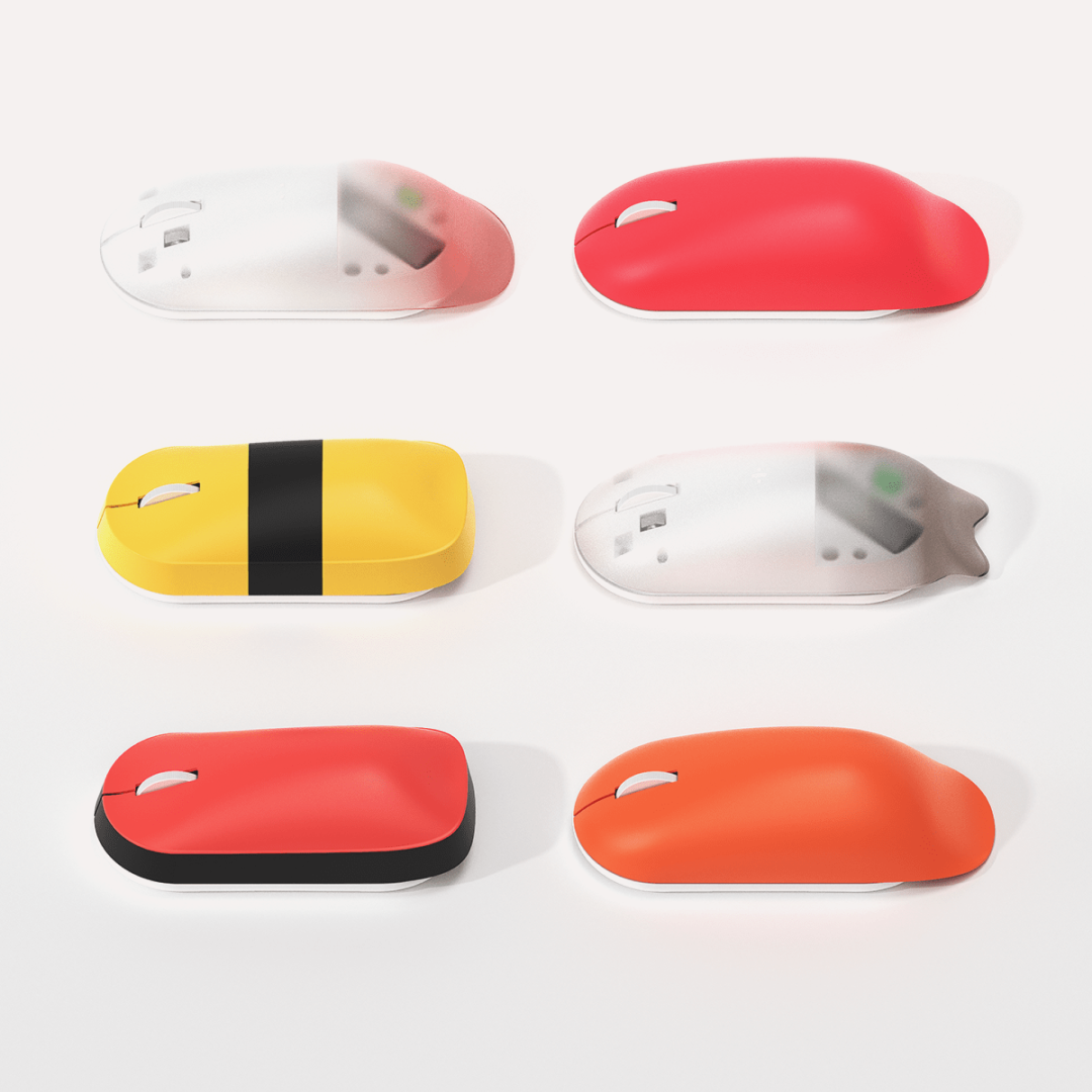 PebblePop Low-Profile Wireless Mouse