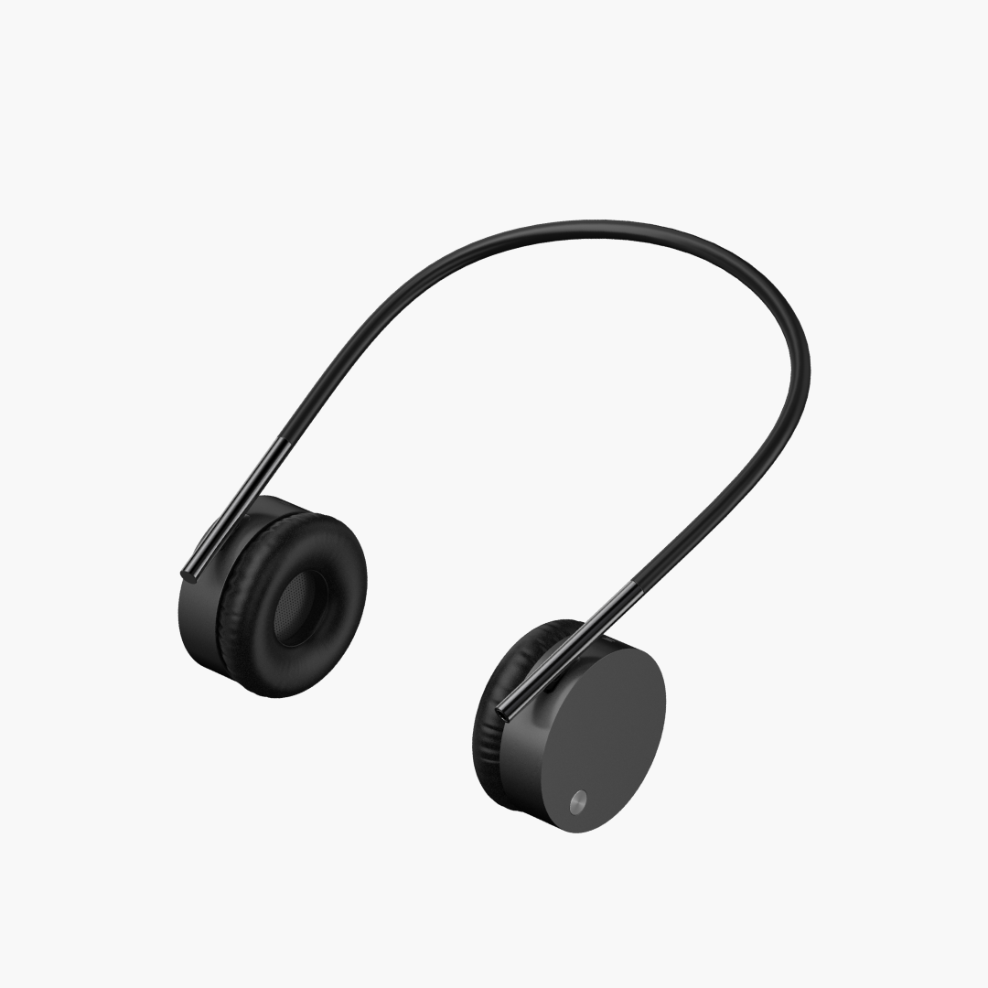 ArcTone AirFlow Wireless Headphones – Jet Black Edition