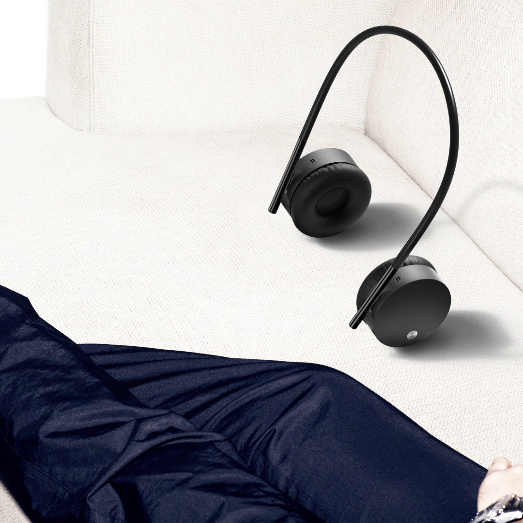 ArcTone AirFlow Wireless Headphones – Jet Black Edition