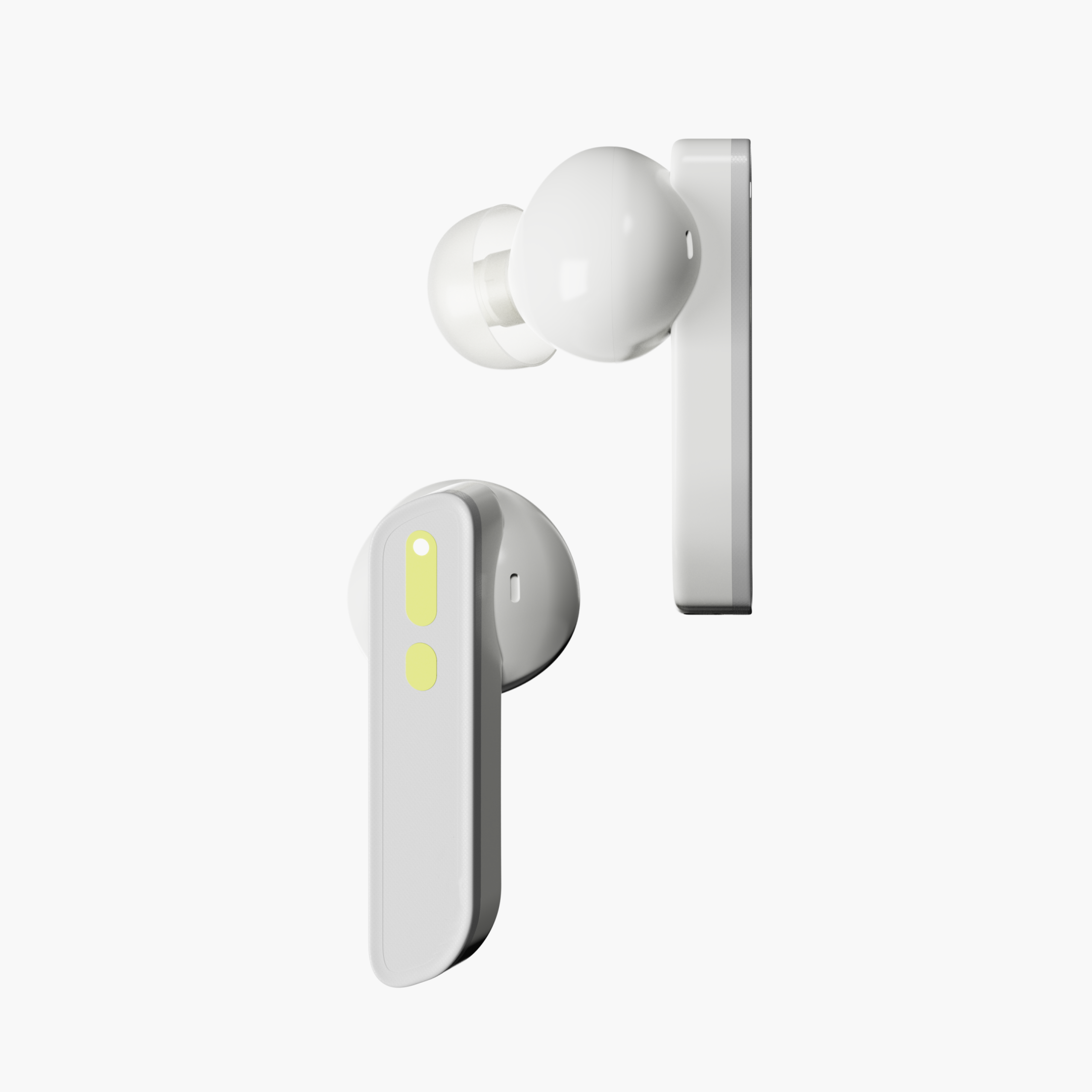CubePods True Wireless Earbuds – Silver Edition