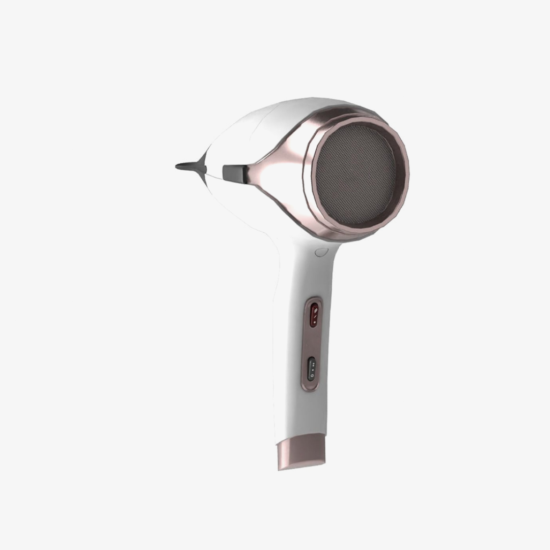 SilkWave Ionic Blow Dryer — Rose & White