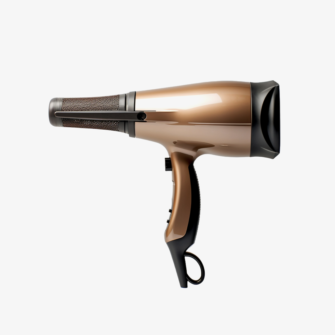 VelvetAir Pro Ceramic Hair Dryer — Metallic Bronze