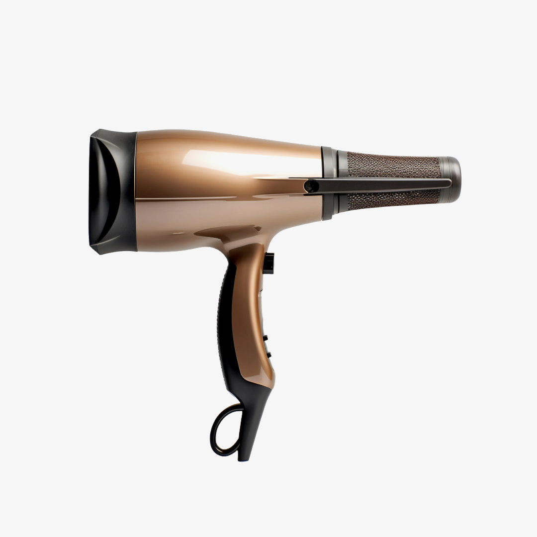 VelvetAir Pro Ceramic Hair Dryer — Metallic Bronze