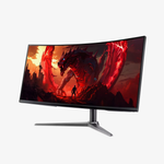 SlimView 27" QHD Monitor – Minimalist Silver Design