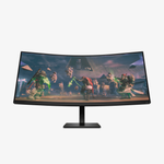 CurveView 34" Dual-Use Monitor – Ultrawide Gaming & Work