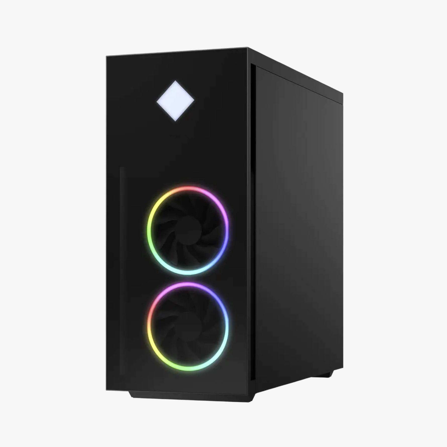 ArcForge Mid-Tower RGB Case – Dual-Ring Front
