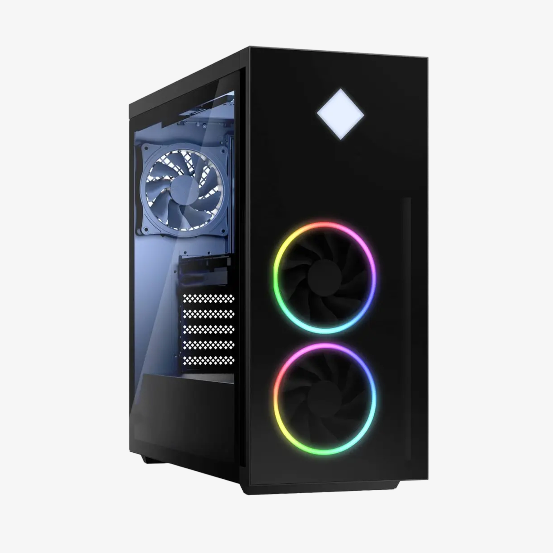 ArcForge Mid-Tower RGB Case – Dual-Ring Front