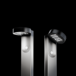 LumenPath Outdoor Bollard Light (Motion & Dusk Sensor)