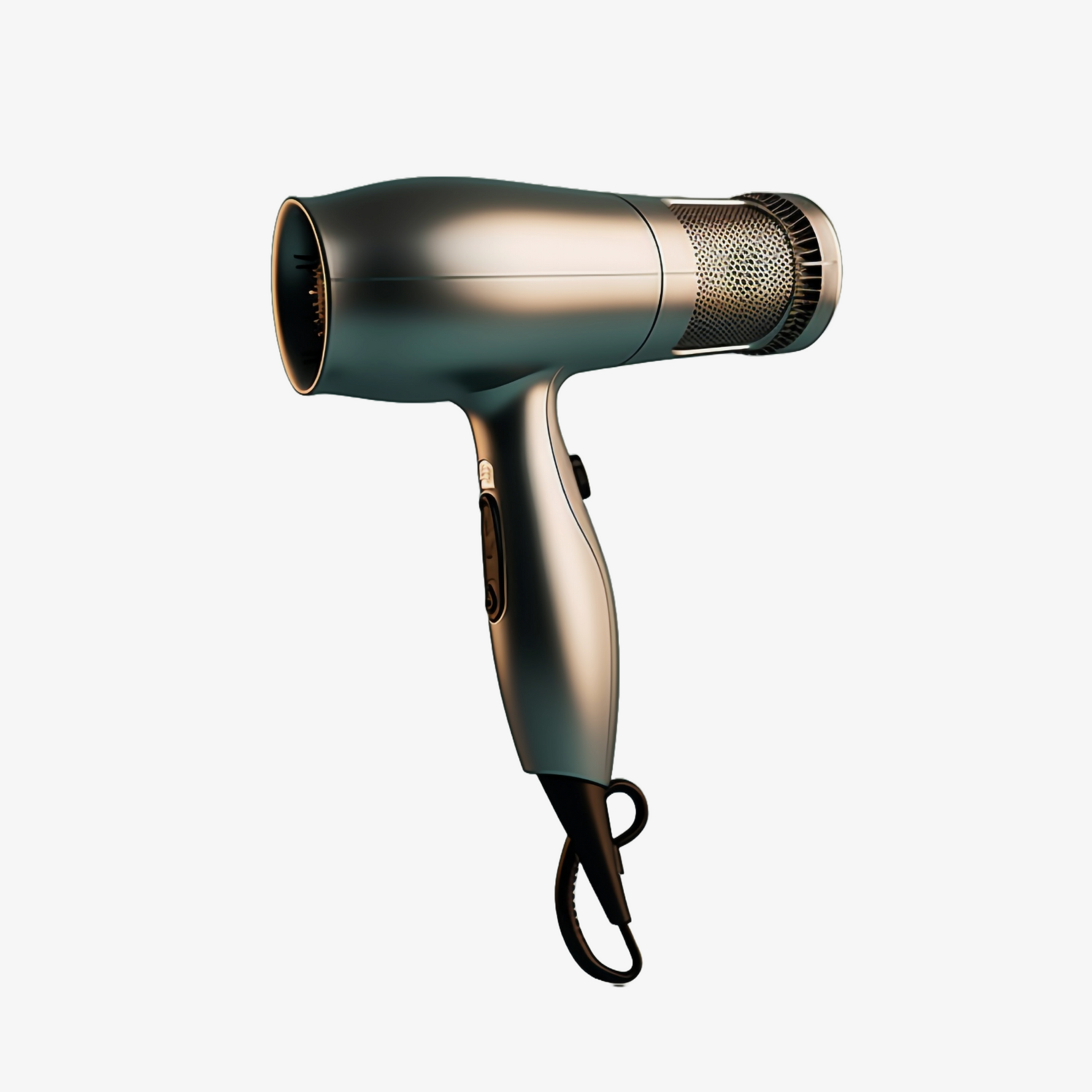 AeroGloss Compact Travel Hair Dryer (Emerald)