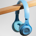 SonicWave Over-Ear Headphones – Sky Blue Edition