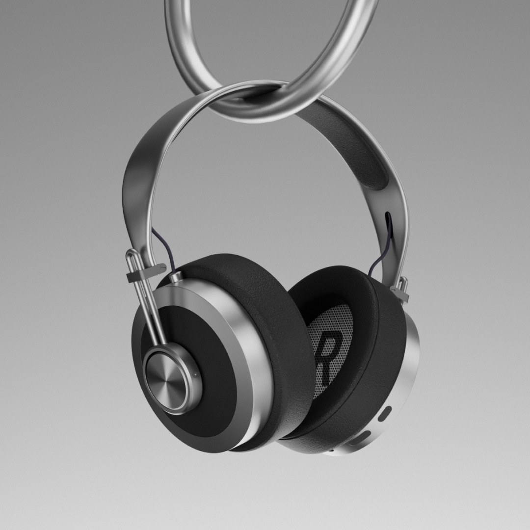 Arium Noir Studio Headphones – Matte Black Edition
