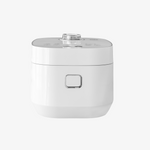 Compact White Electric Rice Cooker — 4-Cup Capacity