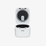 Compact White Electric Rice Cooker — 4-Cup Capacity
