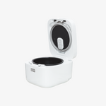 Compact White Electric Rice Cooker — 4-Cup Capacity