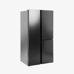 Black Matte French Door Refrigerator — 20 Cu Ft