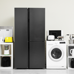 Black Matte French Door Refrigerator — 20 Cu Ft