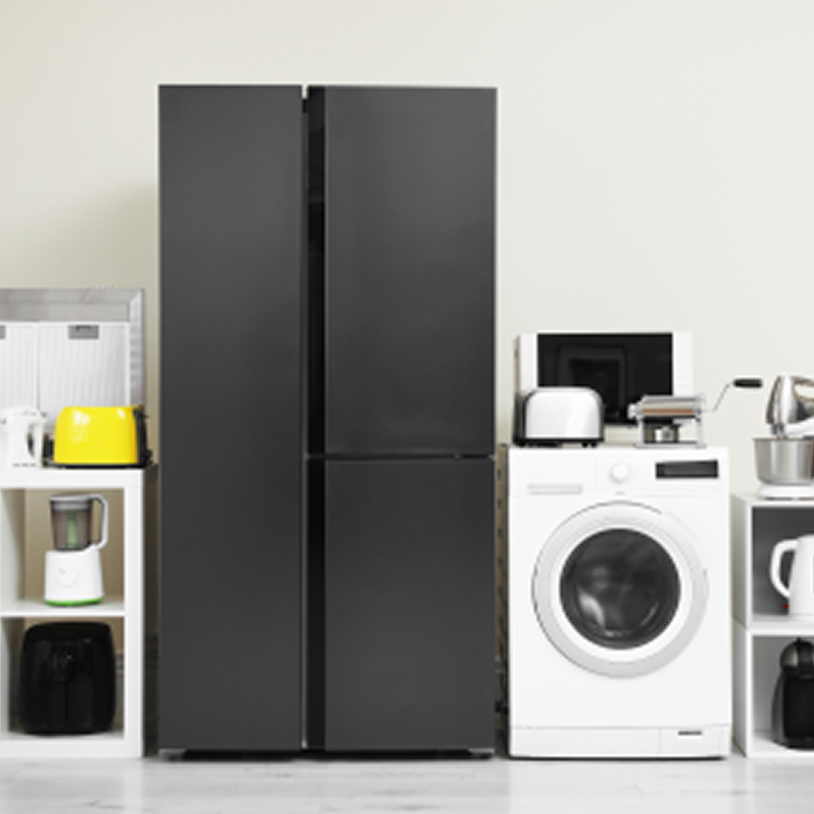 Black Matte French Door Refrigerator — 20 Cu Ft