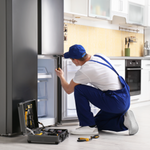 Black Matte French Door Refrigerator — 20 Cu Ft